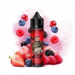 Barbe à Papa Fruits Rouges 0mg 50ml - Cabochard