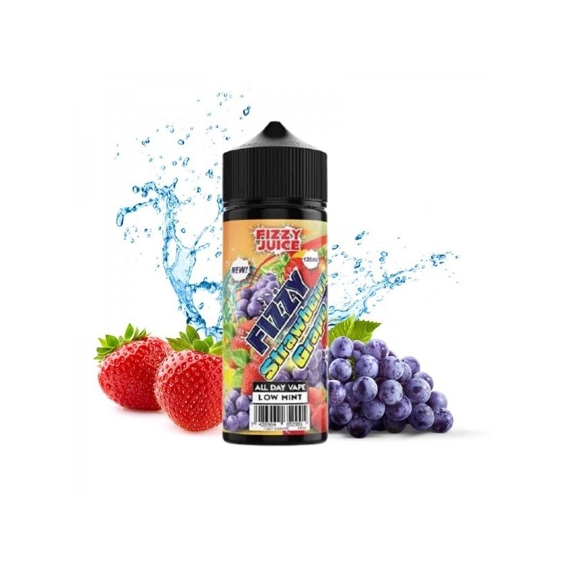 Strawberry Grape 0mg 100ml - Fizzy Juice Strawberry Grape 0mg 100ml - Fizzy Juice