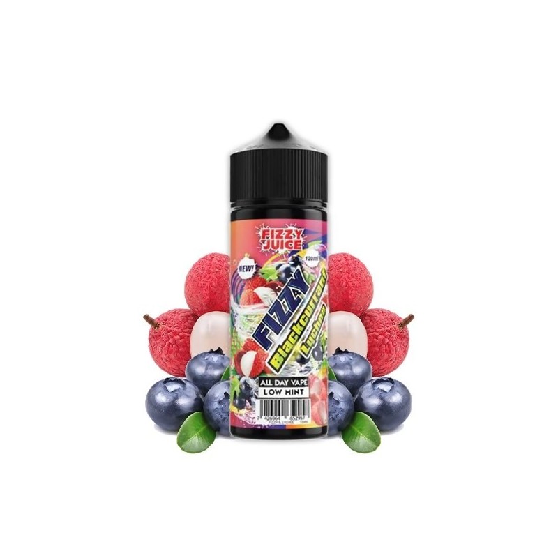 Blackurrant Lychee 0mg 100ml - Fizzy Juice Blackurrant Lychee 0mg 100ml - Fizzy Juice