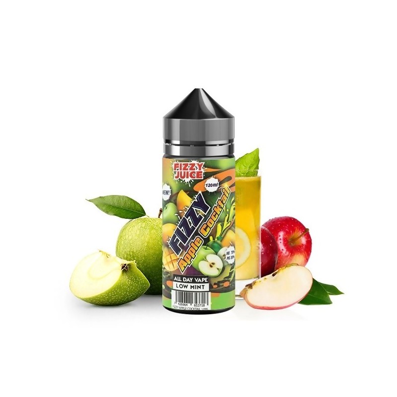 Apple Cocktail 0mg 100ml - Fizzy Juice Apple Cocktail 0mg 100ml - Fizzy Juice