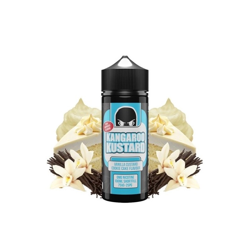Vanilla Custard Cookie Cake 0mg 100ml - Kangaroo Kustard by Cloud Thieves Co Vanilla Custard Cookie Cake 0mg 100ml - Kangaroo Kustard by Cloud Thieves Co