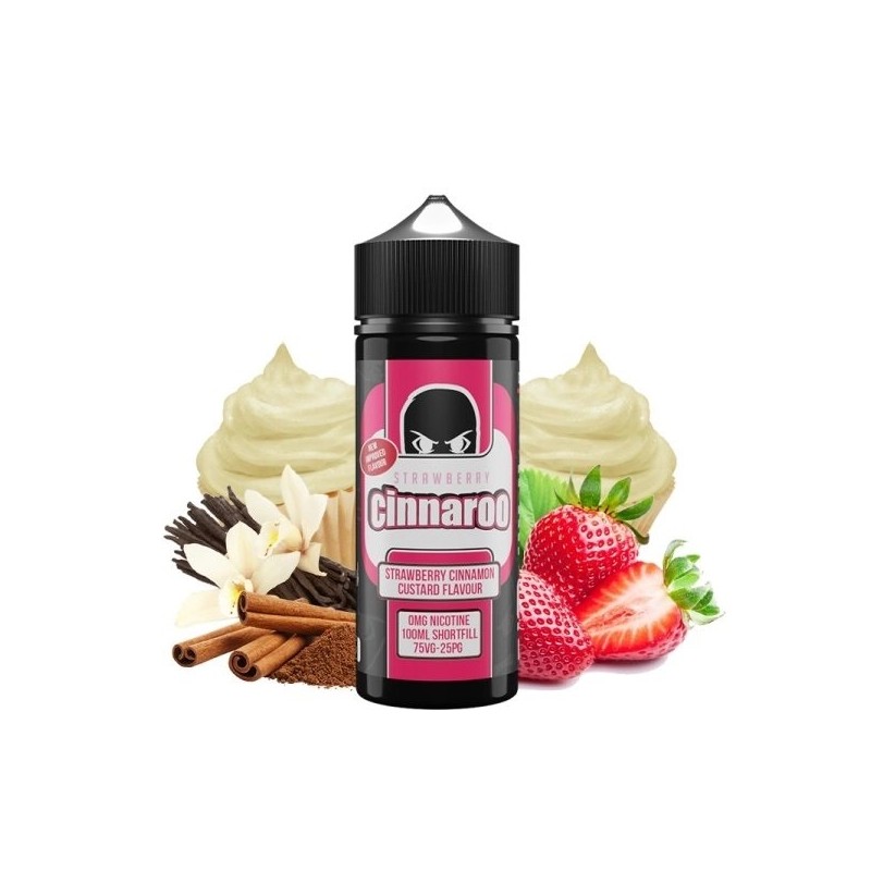 Strawberry Cinnamon Custard 0mg 100ml - Cinnaroo by Cloud Thieves Co Strawberry Cinnamon Custard 0mg 100ml - Cinnaroo by Cloud Thieves Co
