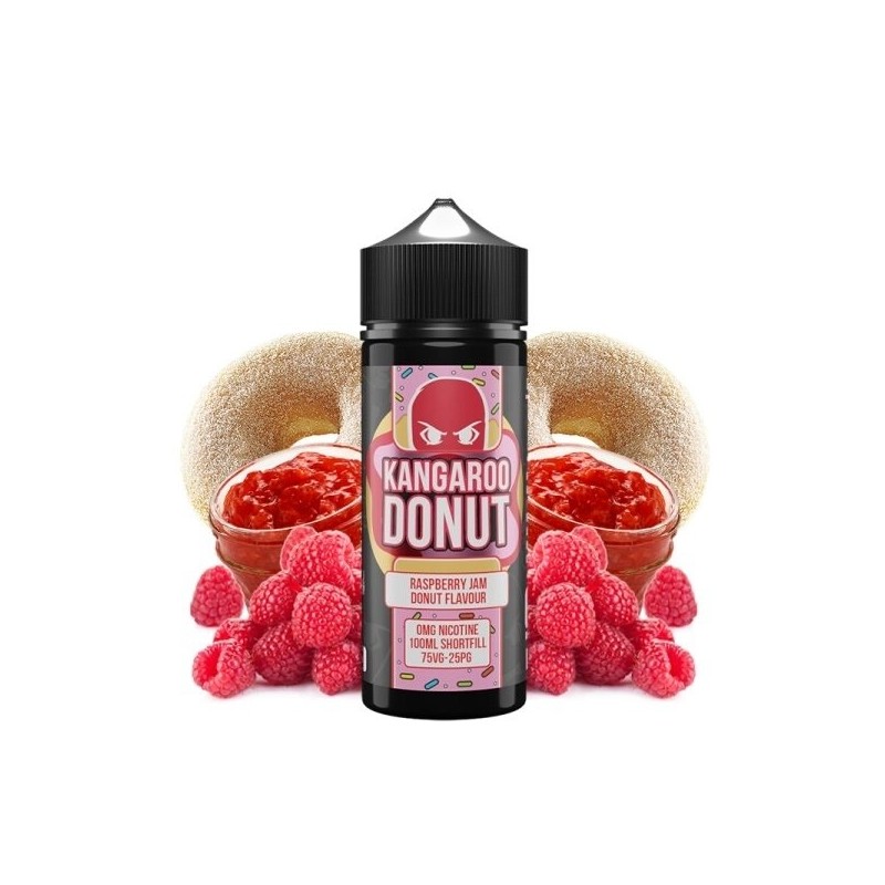 Raspberry Jam Donut 0mg 100ml - Kangaroo Donut by Cloud Thieves Co Raspberry Jam Donut 0mg 100ml - Kangaroo Donut by Cloud Thieves Co