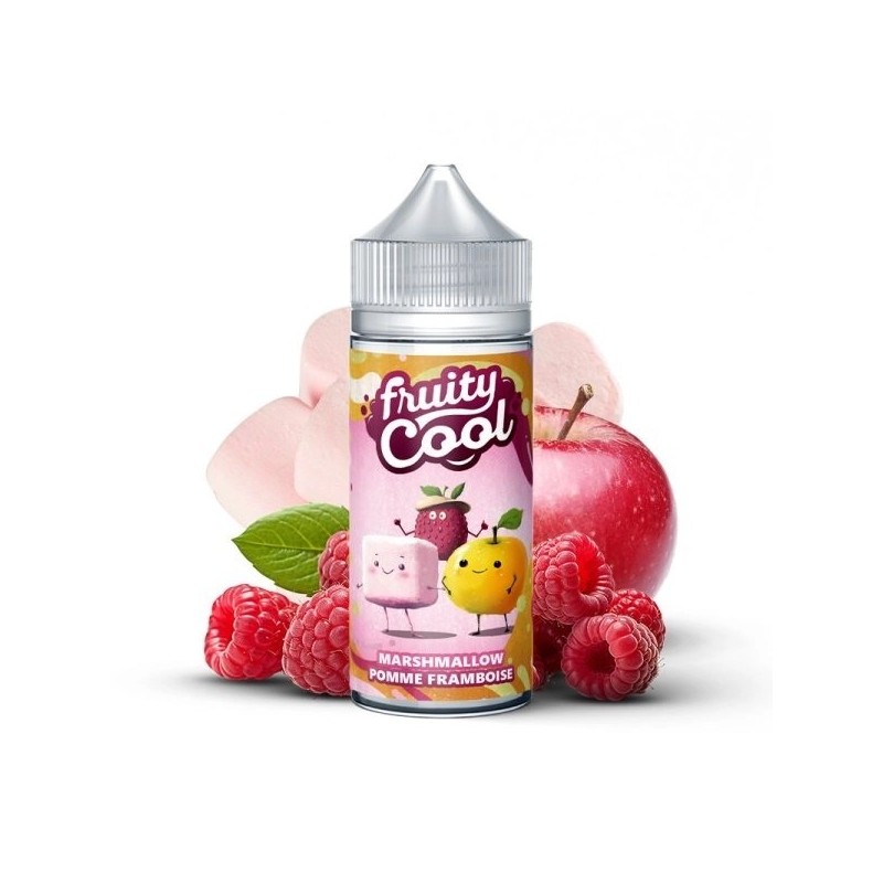 Marshmallow Pomme Framboise 0mg 100ml - Fruity Cool Marshmallow Pomme Framboise 0mg 100ml - Fruity Cool