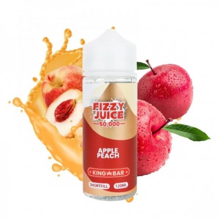 Apple Peach 0mg 100ml - Fizzy Juice