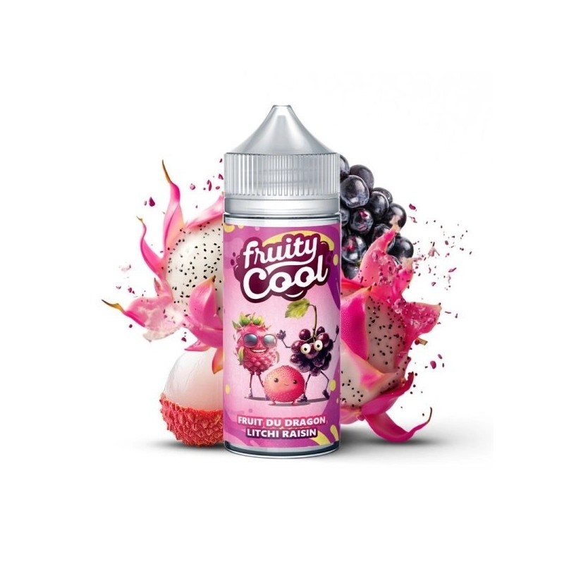 Fruit du Dragon Litchi Raisin 0mg 100ml - Fruity Cool Fruit du Dragon Litchi Raisin 0mg 100ml - Fruity Cool