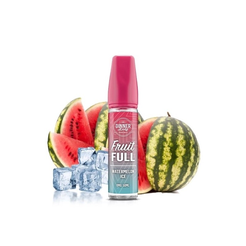Watermelon Ice 0mg 50ml - Fruit Full by Dinner Lady Watermelon Ice 0mg 50ml - Fruit Full by Dinner Lady