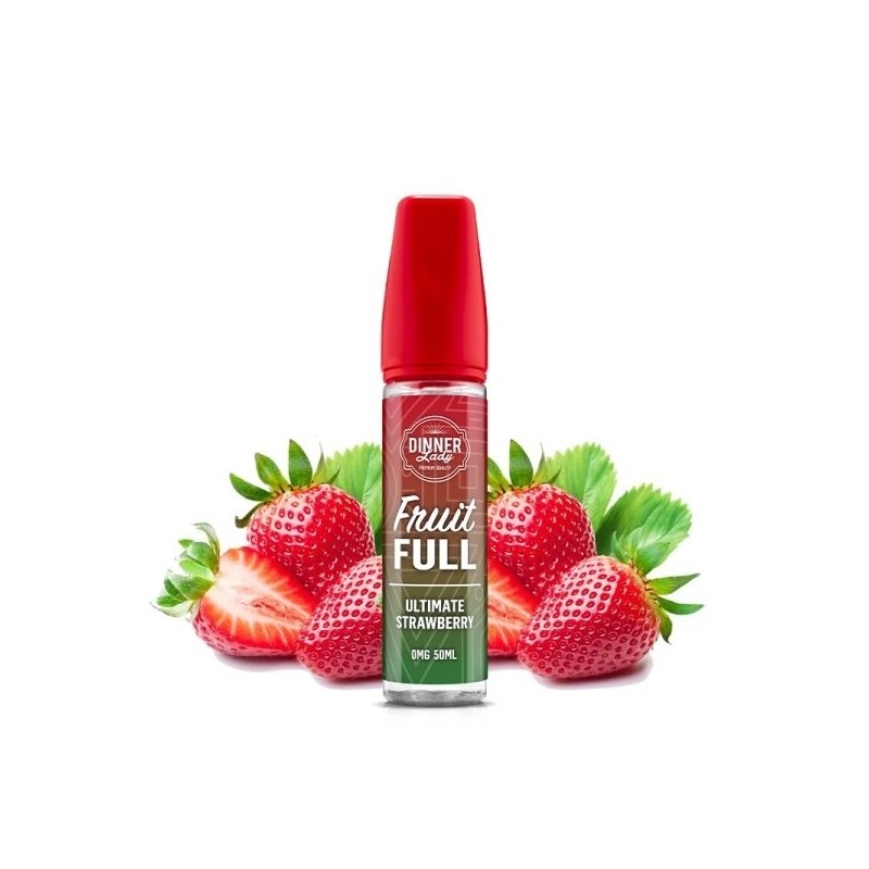 Ultimate Strawberry 0mg 50ml - Fruit Full by Dinner Lady Ultimate Strawberry 0mg 50ml - Fruit Full by Dinner Lady