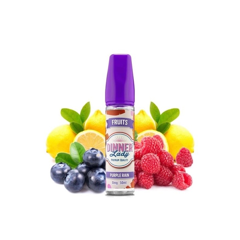 Purple Rain 0mg 50ml - Fruits by Dinner Lady Purple Rain 0mg 50ml - Fruits by Dinner Lady