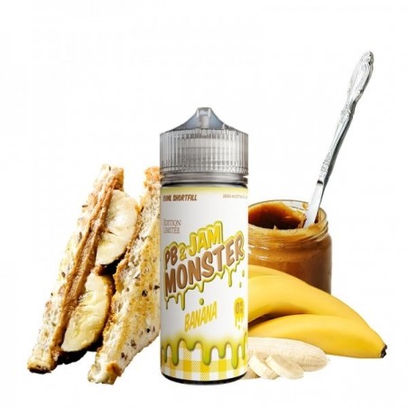 Banana 0mg 100ml - PB & Jam Monster