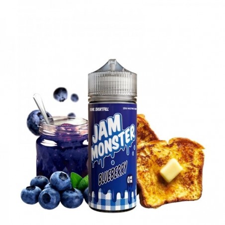 Blueberry 0mg 100ml - Jam Monster