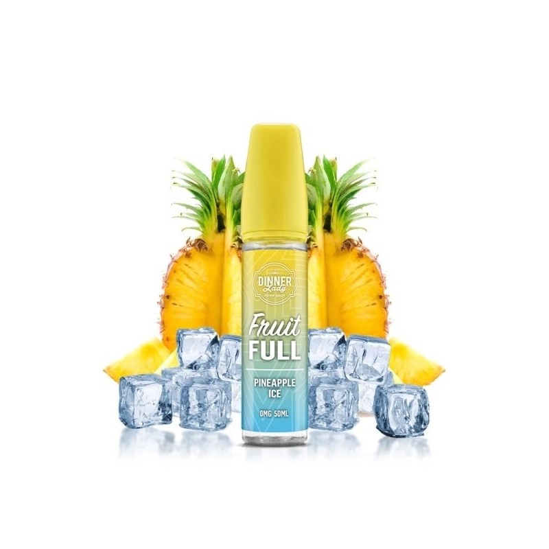 Pineapple Ice 0mg 50ml - Fruit Full by Dinner Lady Pineapple Ice 0mg 50ml - Fruit Full by Dinner Lady