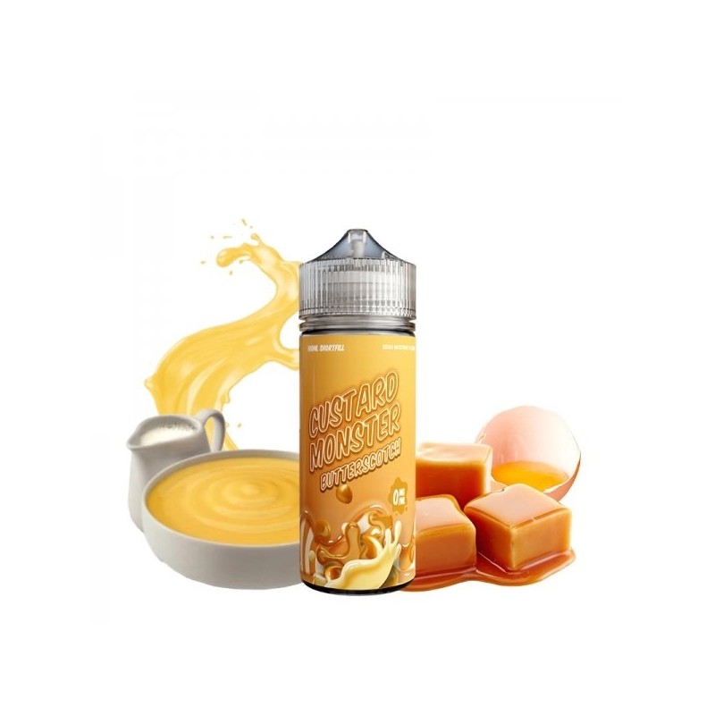 Butterscotch Custard 0mg 100ml - Custard Monster