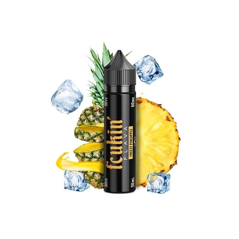 Freezy Pineapple 0mg 50ml - Fcukin Flava