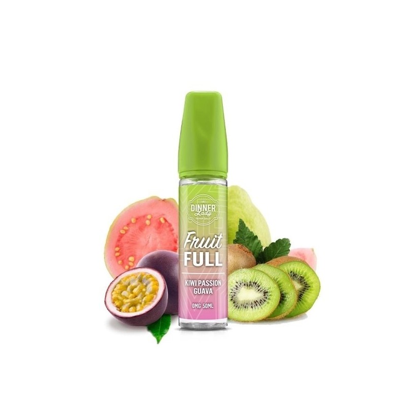 Kiwi Passion Guava 0mg 50ml - Fruit Full by Dinner Lady Kiwi Passion Guava 0mg 50ml - Fruit Full by Dinner Lady