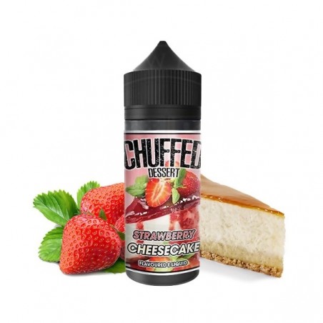 Strawberry Cheesecake 0mg 100ml - Chuffed
