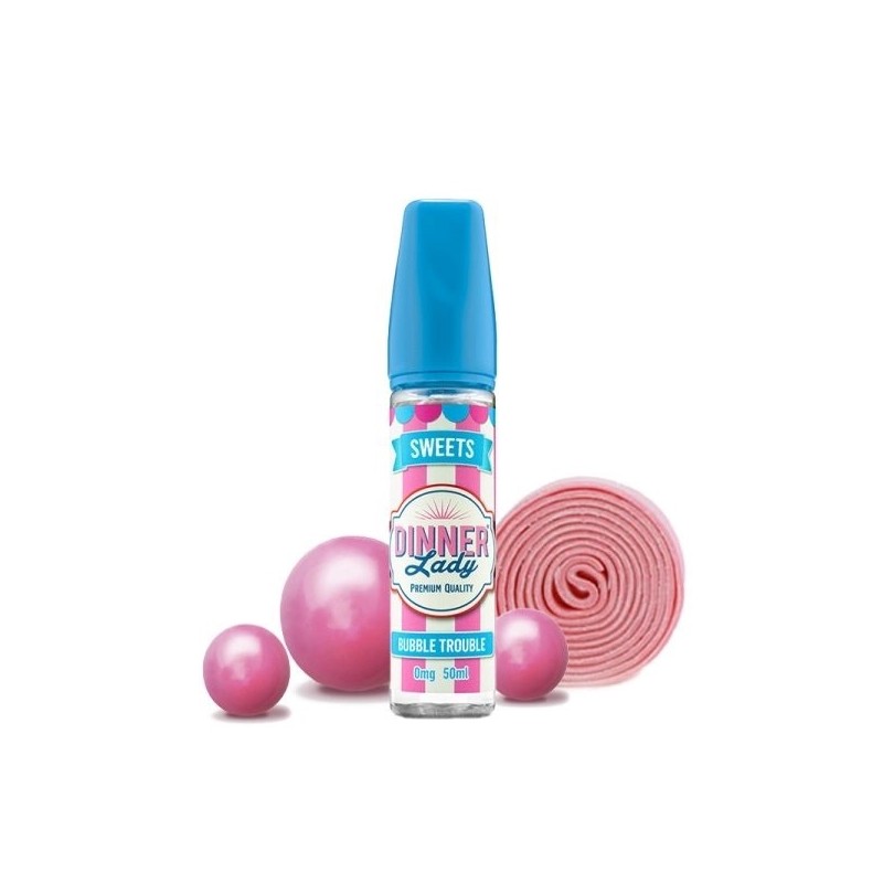 Bubble Trouble 0mg 50ml - Sweets by Dinner Lady Bubble Trouble 0mg 50ml - Sweets by Dinner Lady