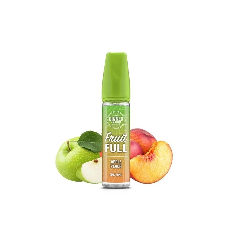 Apple Peach 0mg 50ml - Fruit Full by Dinner Lady Apple Peach 0mg 50ml - Fruit Full by Dinner Lady