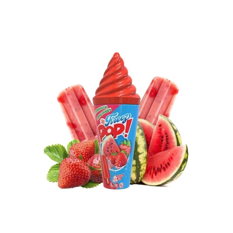 Pop Watermelon Strawberry 0mg 50ml - Freez Pop by Vape Maker