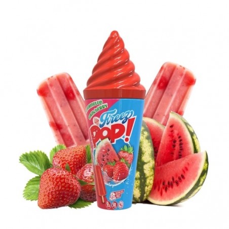 Pop Watermelon Strawberry 0mg 50ml - Freez Pop by Vape Maker