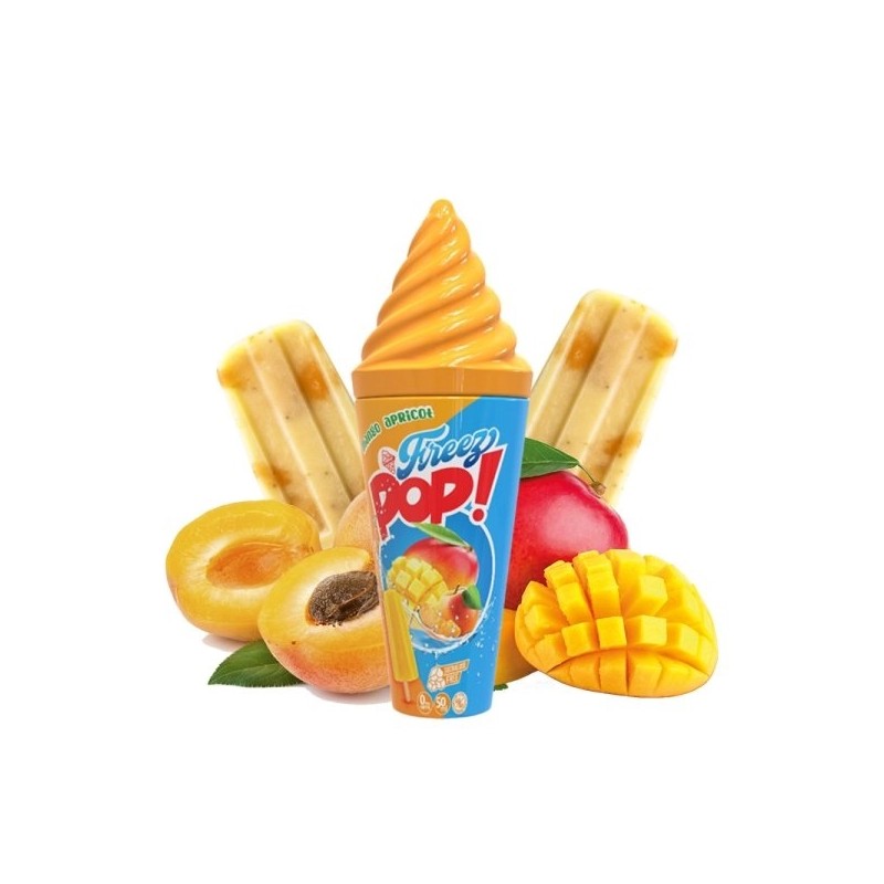 Pop Mango Apricot 0mg 50ml - Freez Pop by Vape Maker