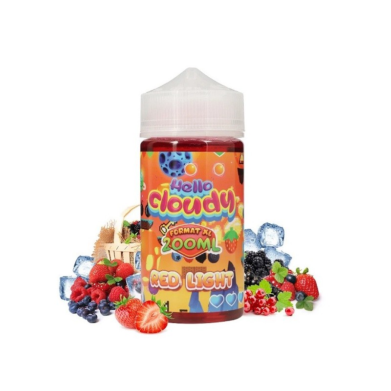 Red Light 0mg 200ml - Hello Cloudy Red Light 0mg 200ml - Hello Cloudy