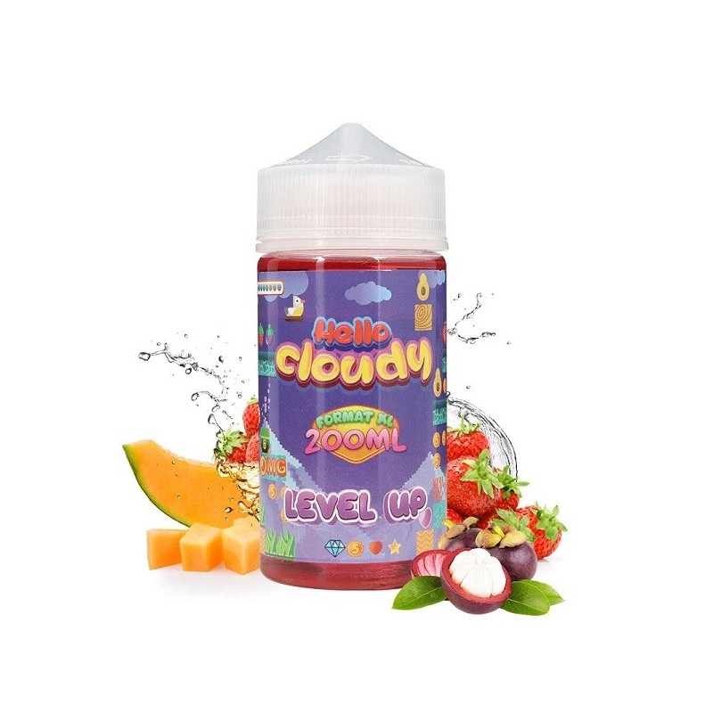 Level up 0mg 200ml - Hello Cloudy Level up 0mg 200ml - Hello Cloudy