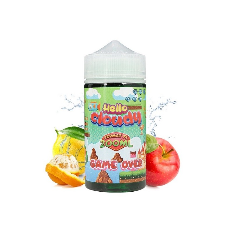 Game Over 0mg 200ml - Hello Cloudy Game Over 0mg 200ml - Hello Cloudy