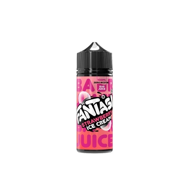 Strawberry Ice Cream 0mg 100ml - Bar Juice by Fantasi