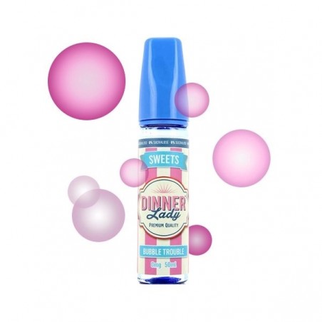 Bubble Trouble 0mg 50ml - Dinner Lady