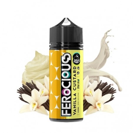 Vanilla Custard 0mg 100ml - Desserts by Ferocious Flavours