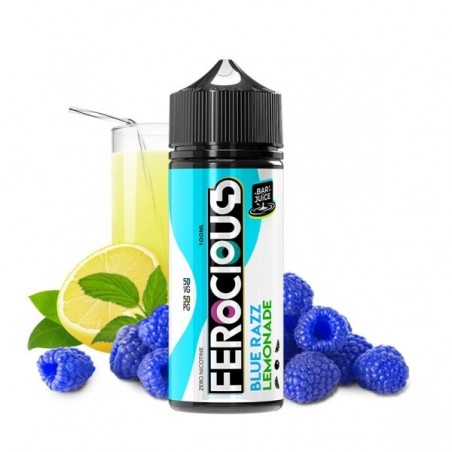 Blue Razz Lemonade 0mg 100ml - Bar Juice by Ferocious Flavours