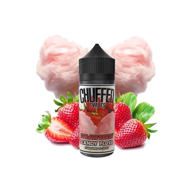 Strawberry Candy Floss 0mg 100ml - Chuffed