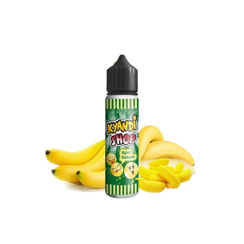 Super Banana 0mg 50ml - Kyandi Shop Super Banana 0mg 50ml - Kyandi Shop