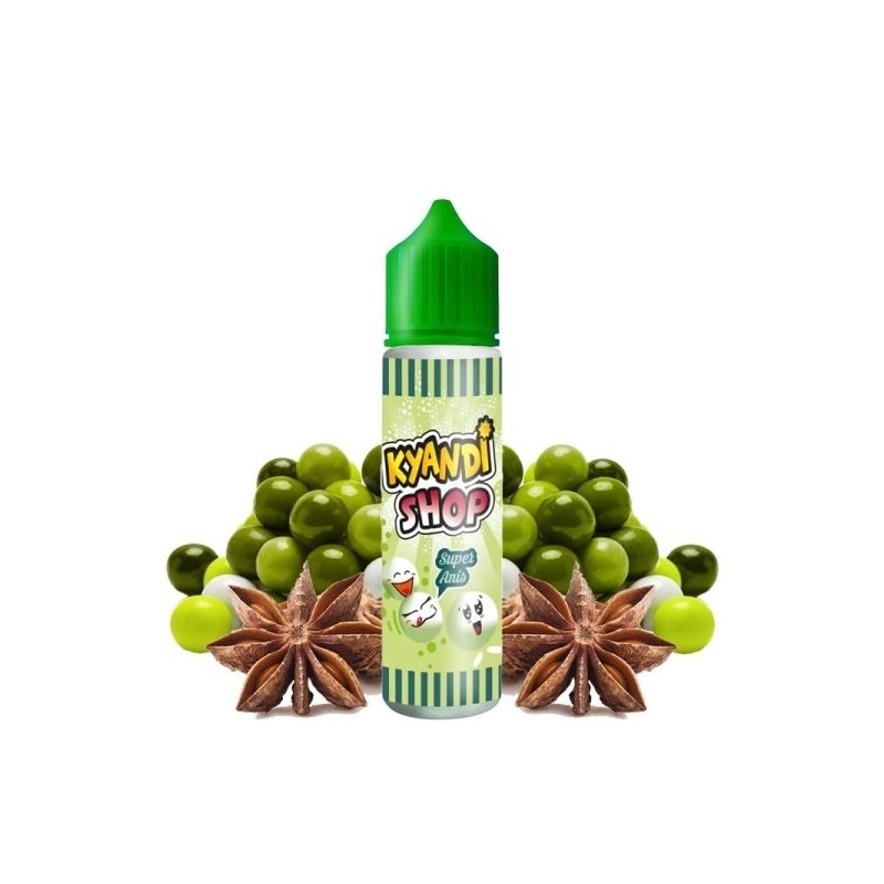 Super Anis 0mg 50ml - Kyandi Shop Super Anis 0mg 50ml - Kyandi Shop