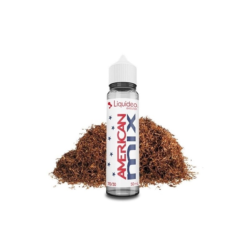 American Mix 0mg 50ml - Liquideo Evolution American Mix 0mg 50ml - Liquideo Evolution