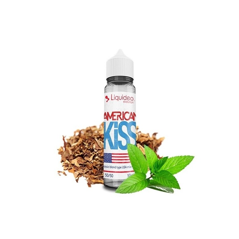 American Kiss 0mg 50ml - Liquideo Evolution American Kiss 0mg 50ml - Liquideo Evolution