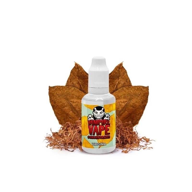 Concentré Virginia 30ml - Vampire Vape Concentré Virginia 30ml - Vampire Vape
