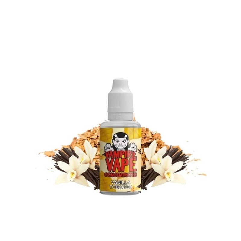 Concentré Vanilla Tobacco 30ml - Vampire Vape Concentré Vanilla Tobacco 30ml - Vampire Vape