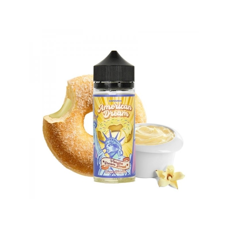 Vanilla Cream Donut 0mg 100ml - American Dream