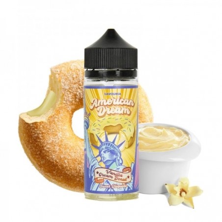 Vanilla Cream Donut 0mg 100ml - American Dream