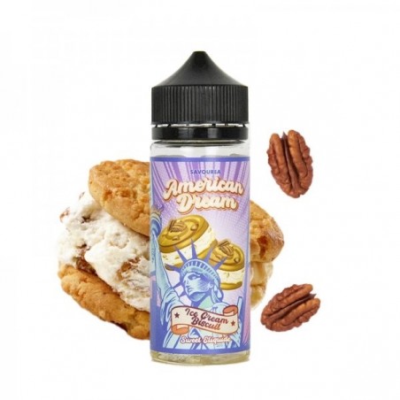 Ice Cream Biscuit 0mg 100ml - American Dream