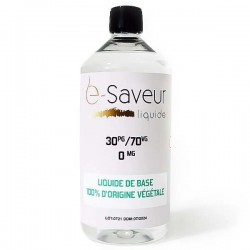 Base 30PG/70VG 0mg 1L - e-Saveur