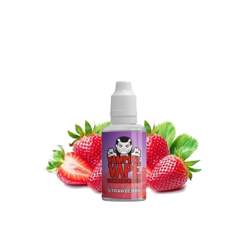 Concentré Strawberry 30ml - Vampire Vape Concentré Strawberry 30ml - Vampire Vape