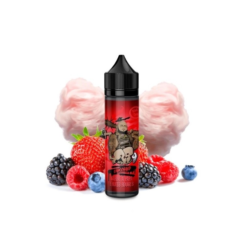 Barbe à Papa Fruits Rouges 0mg 50ml - Cabochard Barbe à Papa Fruits Rouges 0mg 50ml - Cabochard