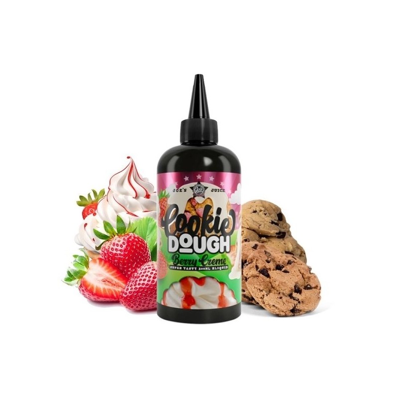 Berry Creme 0mg 200ml - Cookie Dough by Joe's Juice Berry Creme 0mg 200ml - Cookie Dough by Joe's Juice