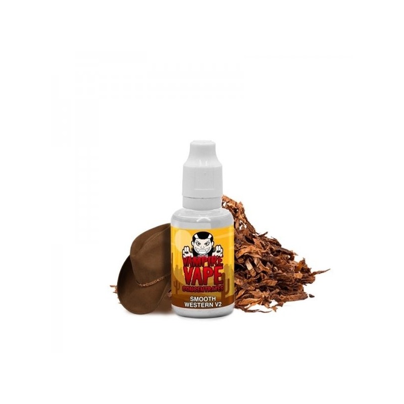 Concentré Smooth Western V2 30ml - Vampire Vape Concentré Smooth Western V2 30ml - Vampire Vape