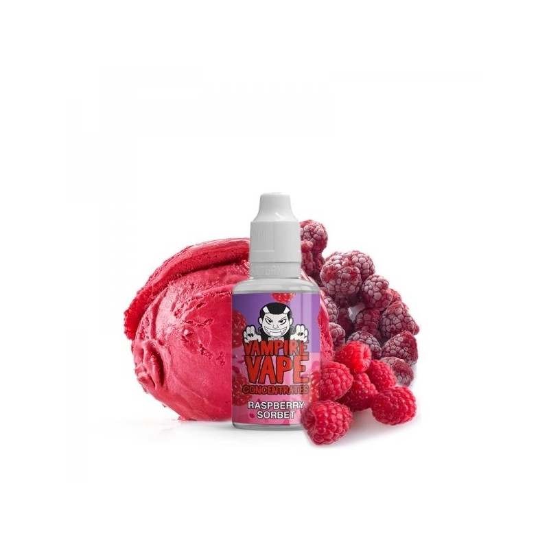 Concentré Raspberry Sorbet 30ml - Vampire Vape