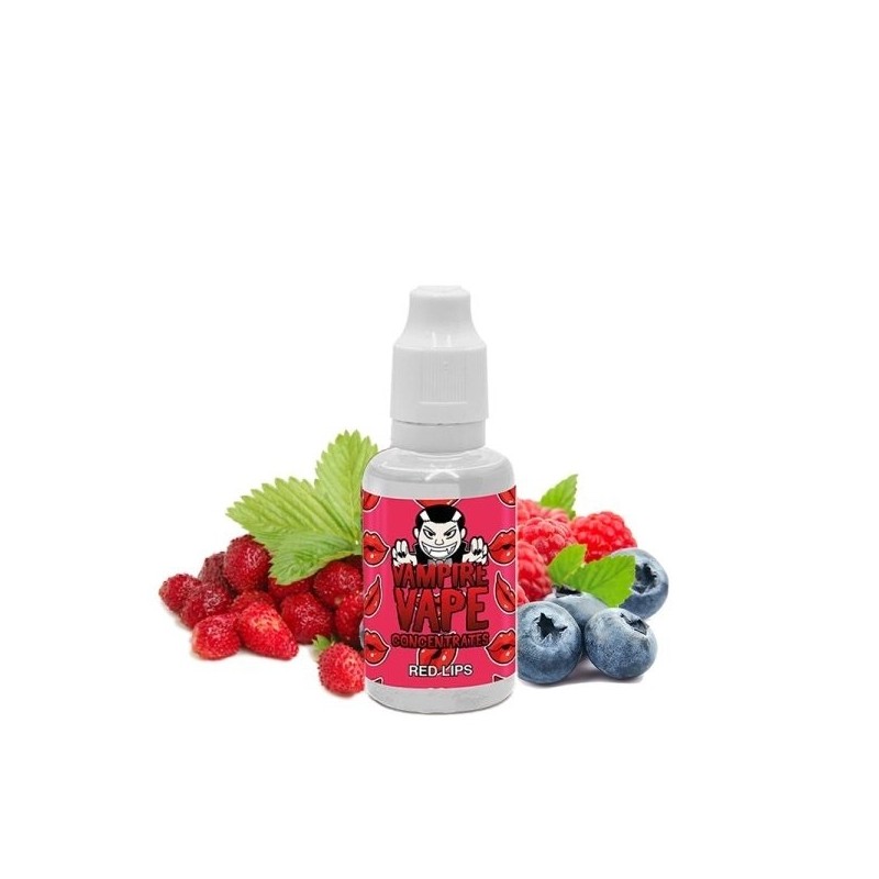 Concentré Red Lips 30ml - Vampire Vape Concentré Red Lips 30ml - Vampire Vape