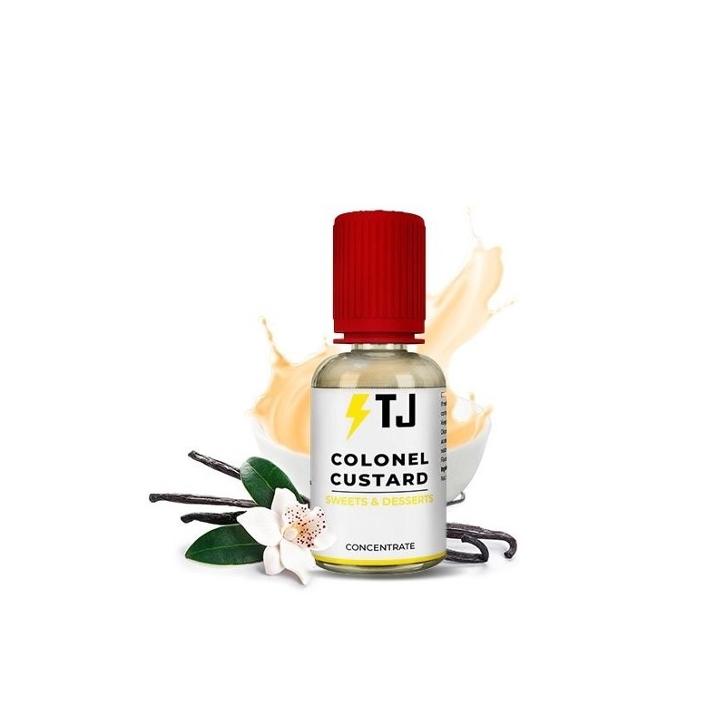 Concentré Colonel Custard 30ml - T-Juice Concentré Colonel Custard 30ml - T-Juice